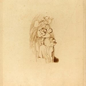 British 19th Century, Holy Family? with Angels, The March of the Intellect, 19th century