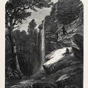 Bushmans Cave, Eland Berg, Kat River, South Africa, 1869