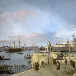 Canaletto (Italian, 1697 - 1768), Entrance to the Grand Canal from the Molo, Venice