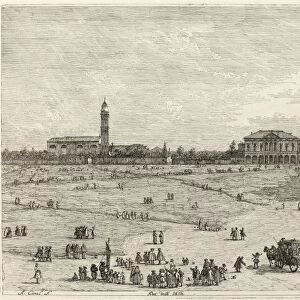 Canaletto (Italian, 1697 - 1768), Pra della Valle, c. 1735-1746, etching on laid paper