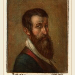 Carlo Lasinio (Italian, 1759-1838), Pierino del Vaga, color mezzotint