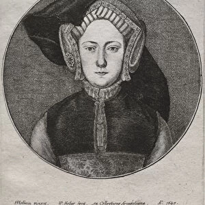 Catherine Aragon 1647 Wenceslaus Hollar Bohemian