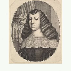 Catherine Braganza 1661 Etching first state four
