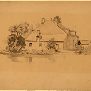 Charles Frederick William Mielatz, Seine et Marne, American, 1864 - 1919, graphite