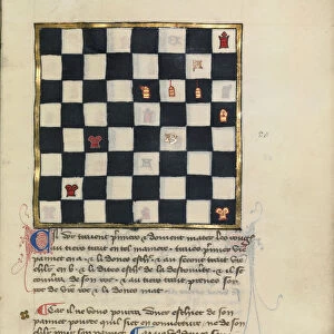 Chess Problem Northern France France late 14th
