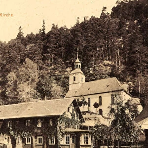 Churches Oybin Monasteries Saxony 1904 Landkreis Gorlitz
