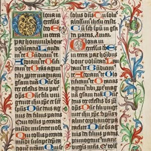 Decorated Initial G