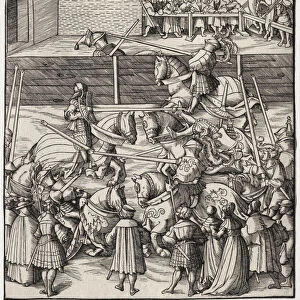 Der Weisskunig Art Jousting Tilting 1513-1518