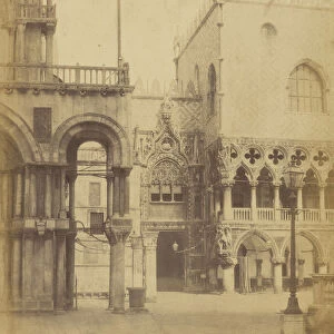 Doges Palace Venice Charles Marville French 1813