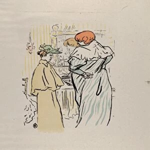 Drawings Prints, Print, Alors, vous, etes, sages, Artist, Henri de Toulouse-Lautrec