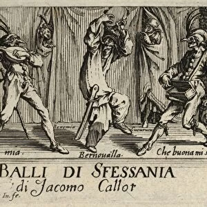 Drawings Prints, Print, Frontispiece, Balli di Sfessania, Artist, Jacques Callot