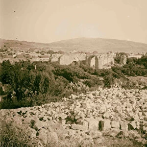 East Jordan Dead Sea Ruins Roman bath Jerash