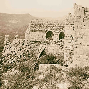 East Jordan Dead Sea Upper storey castle Ajlun