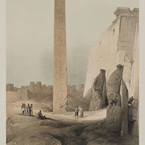 Egypt Nubia Volume I Luxor 1846 Louis Haghe British