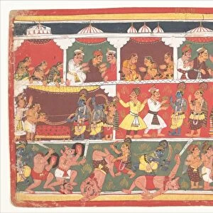 Encounters Mathura Page Dispersed Bhagavata Purana