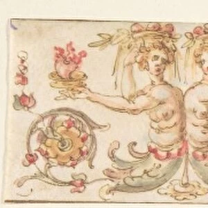 Frieze Medici Coat Arms Putti Embroidery Design?
