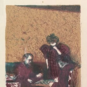 Game Checkers series Landscapes Interiors 1899