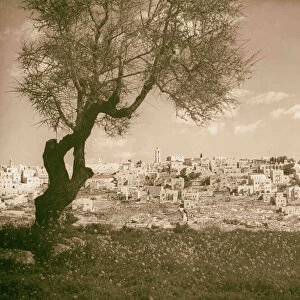 General view Bethlehem 1898 West Bank Israel