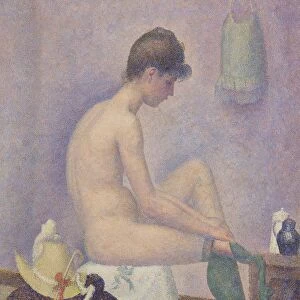 Georges Seurat Models Poseuses 1886a'1888 Oil