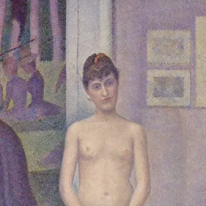 Georges Seurat Models Poseuses 1886a'1888 Oil