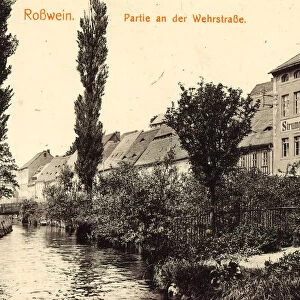 Industry Saxony Rivers Buildings RoBwein