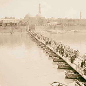 Iraq Mesopotamia Baghdad Views street scenes