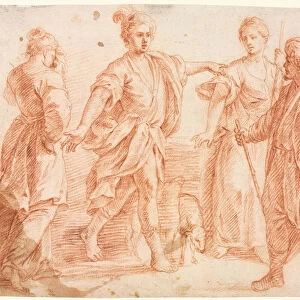 Jacob Laban Rachel Leah 1600s Italy Bologna 17th century