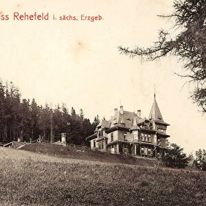Jagdschloss Rehefeld 1912 Landkreis Sachsische Schweiz-Osterzgebirge