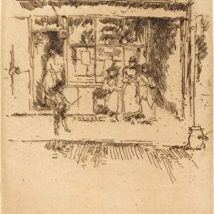 James McNeill Whistler (American, 1834 - 1903), Shaving and Shampooing, c. 1886-1888