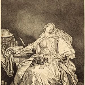 Jean-Michel Moreau after Jean-Baptiste Greuze (French, 1741 - 1814), La philosophie