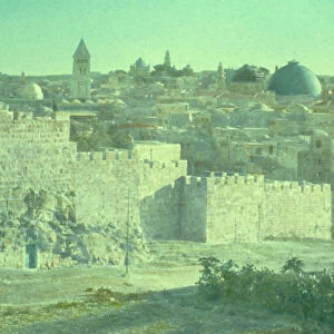 Jerusalem Gordon Calvary 1950 Israel
