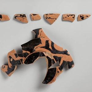 Kylix Fragments Classical ca 480 B. C Greek Attic
