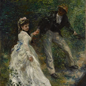 La Promenade Pierre-Auguste Renoir French 1841