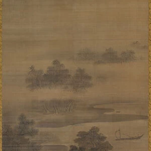 Landscape late 1500s-early 1600s Japan Momoyama