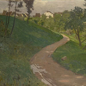 Landstrase Hill 1899 / 1905 Oil canvas 58 x 73 cm