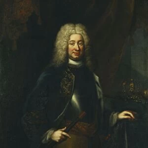 Lorens Pasch Elder King Fredrik I Fredrik I 1676-1751