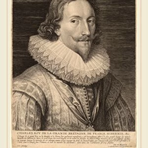 Lucas Emil Vorsterman after Sir Anthony van Dyck (Flemish, 1595-1675), Charles I