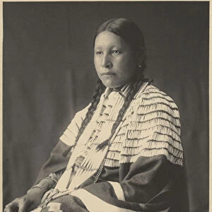 Lucy Red Cloud Sioux Adolph F Muhr American died 1913