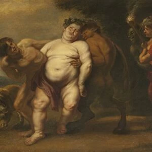 Male Peter Paul Rubens Drunken Silenus Printed Silenus