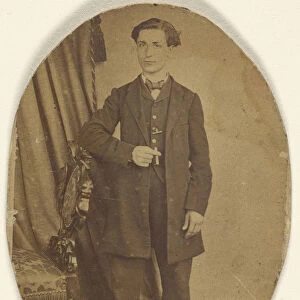 man standing L Laporte French active Paris France 1860s