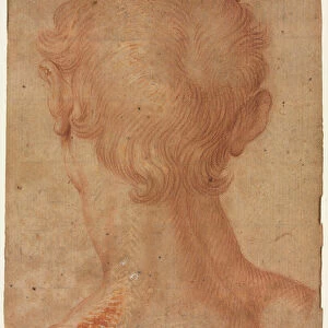Mans Head Back 16th century Copy Agnolo Bronzino