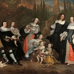 Michiel de Ruyter Family Group portrait family