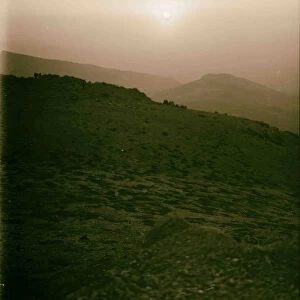 Mount Hermon scene Transfiguration Sunrise Hermon