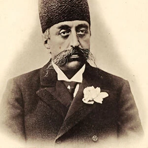 Mozaffar al-Din Shah Qajar 1902 Karlovy Vary Region
