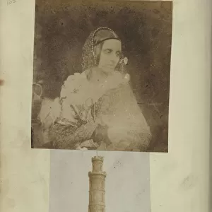 Mrs Charles Stewart British 1843 1844 Salted paper