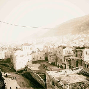 Nablous Nablus Middle East Mount Ebal 1898 West Bank