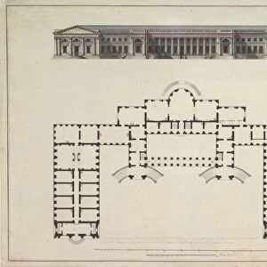 North Elevation Ground Plan Alexander Palace
