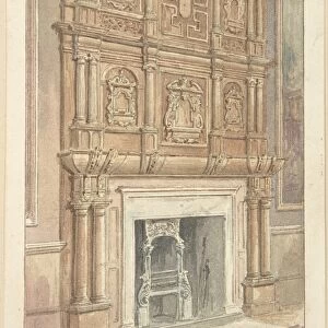 Oak Carving Fireplace Jerusalem Chamber Westminster