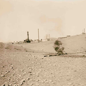 Oil wells camp Iraq Petroleum Company 5 miles