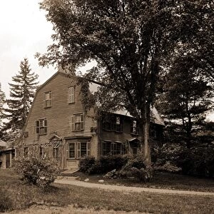 The Old manse, Concord, Massachusetts, Hawthorne, Nathaniel, , 1804-1864, Homes & haunts